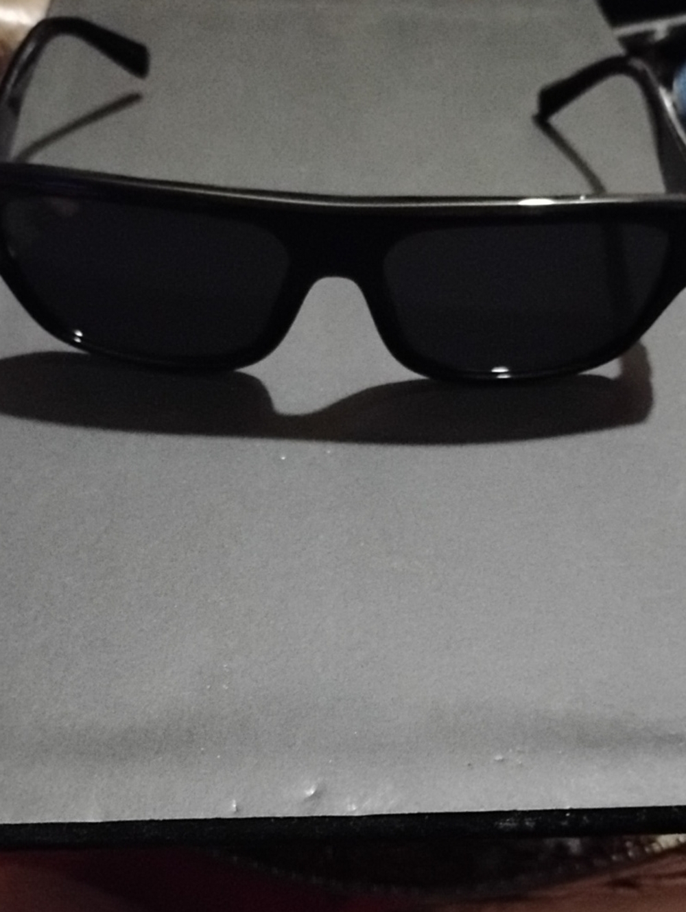 Classic Black Rectangular Sunglasses